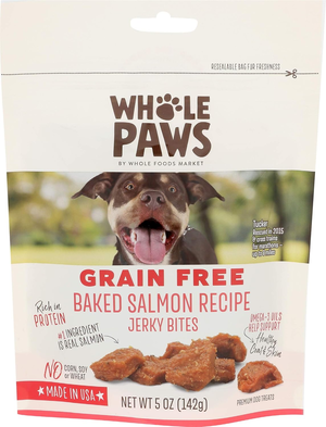 Whole Paws (Whole Foods Market) Jerky Bites Grain Free Baked Salmon Recipe