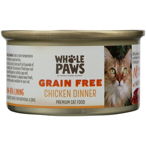 Whole Paws (Whole Foods Market) Premium Cat Food Grain Free Chicken Dinner