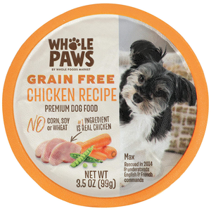 Whole Paws (Whole Foods Market) Premium Dog Food Grain Free Chicken Recipe