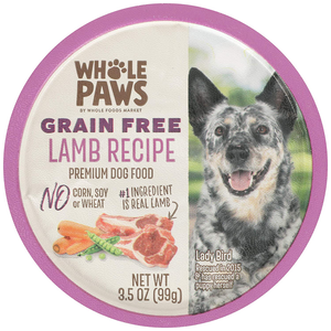 Whole Paws (Whole Foods Market) Premium Dog Food Grain Free Lamb Recipe