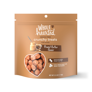 WholeHearted Crunchy Treats Peanut Butter Flavor