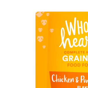 WholeHearted Grain Free Wet Cat Food Chicken & Pumpkin Recipe Flaked In Broth