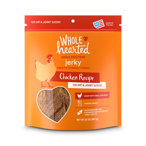WholeHearted Jerky Treats Chicken Recipe For Hip & Joint Support