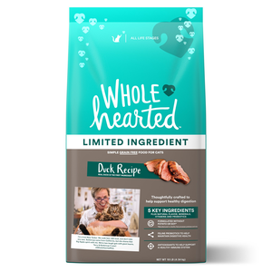 WholeHearted Limited Ingredient Duck Recipe For Cats