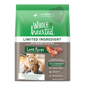WholeHearted Limited Ingredient Lamb Recipe For Dogs ...