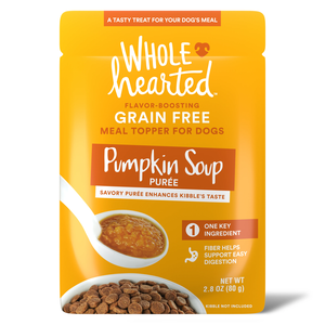 WholeHearted Meal Toppers Grain Free Pumpkin Soup Puree