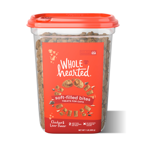 WholeHearted Soft Center Crunchy Treats Chicken & Liver Flavor