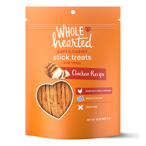 WholeHearted Soft & Chewy Stick Treats Chicken Recipe