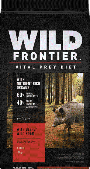 Wild Frontier Vital Prey Diet With Beef 