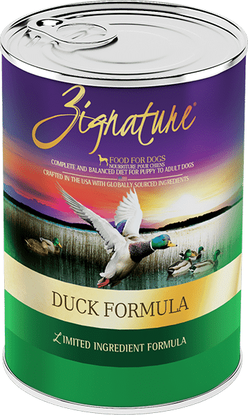 Zignature Limited Ingredient Canned Duck Formula