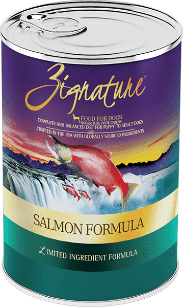 Zignature Limited Ingredient Canned Salmon Formula