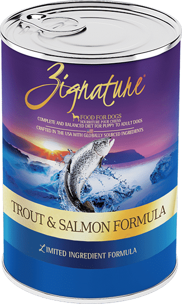 Zignature Limited Ingredient Canned Trout & Salmon Formula