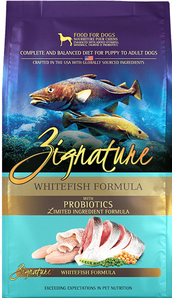 Zignature Limited Ingredient Dry Whitefish Formula