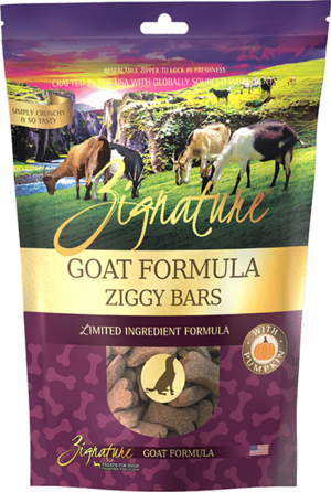 Zignature Limited Ingredient Ziggy Bars Goat Formula