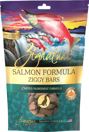 Zignature Limited Ingredient Ziggy Bars Salmon Formula