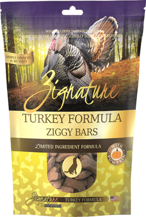 Zignature Limited Ingredient Ziggy Bars Turkey Formula