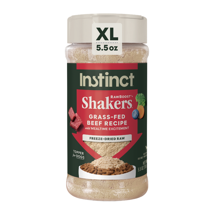 Instinct RawBoost+ Shakers Grass-Fed Beef Recipe