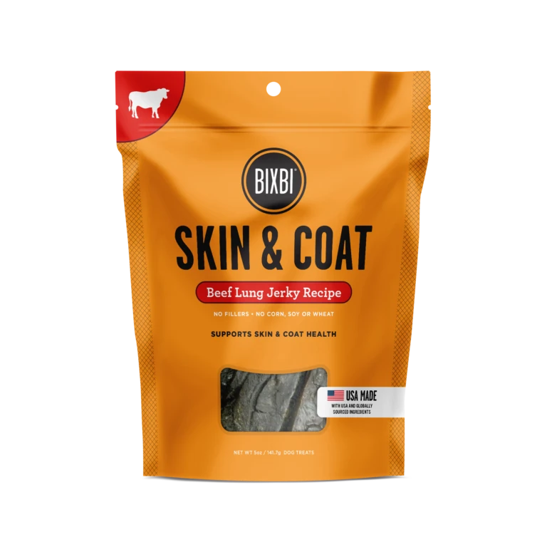BIXBI Skin & Coat Beef Lung Jerky Recipe
