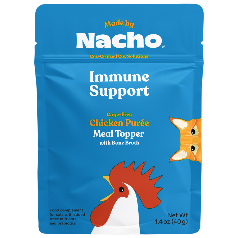 Made By Nacho Immune Support Chicken Purée Meal Topper