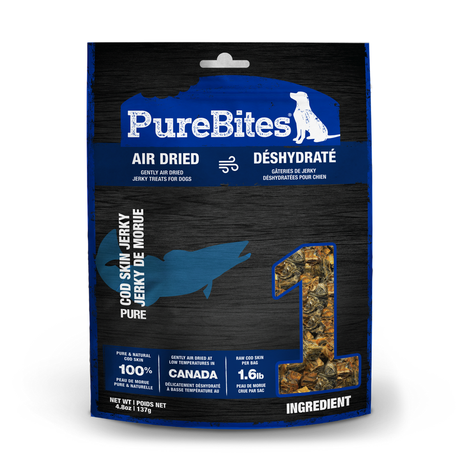 PureBites Air-Dried Jerky Cod Skin Recipe