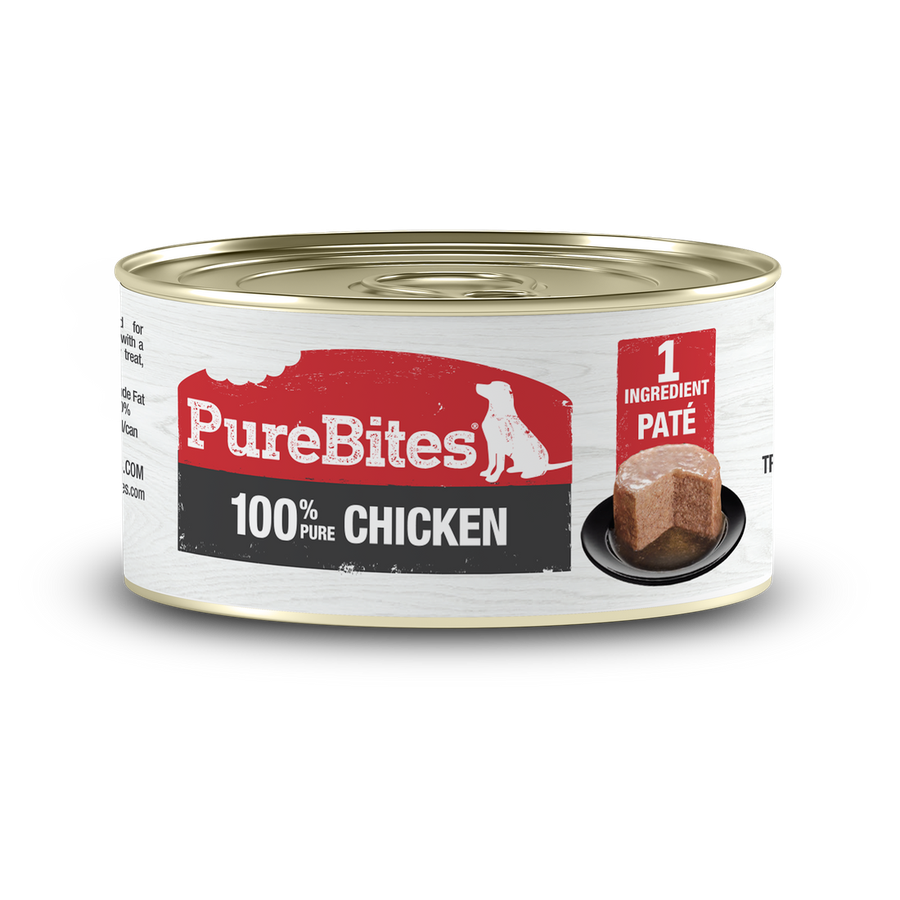 PureBites Paté 100% Pure Chicken Recipe For Dogs