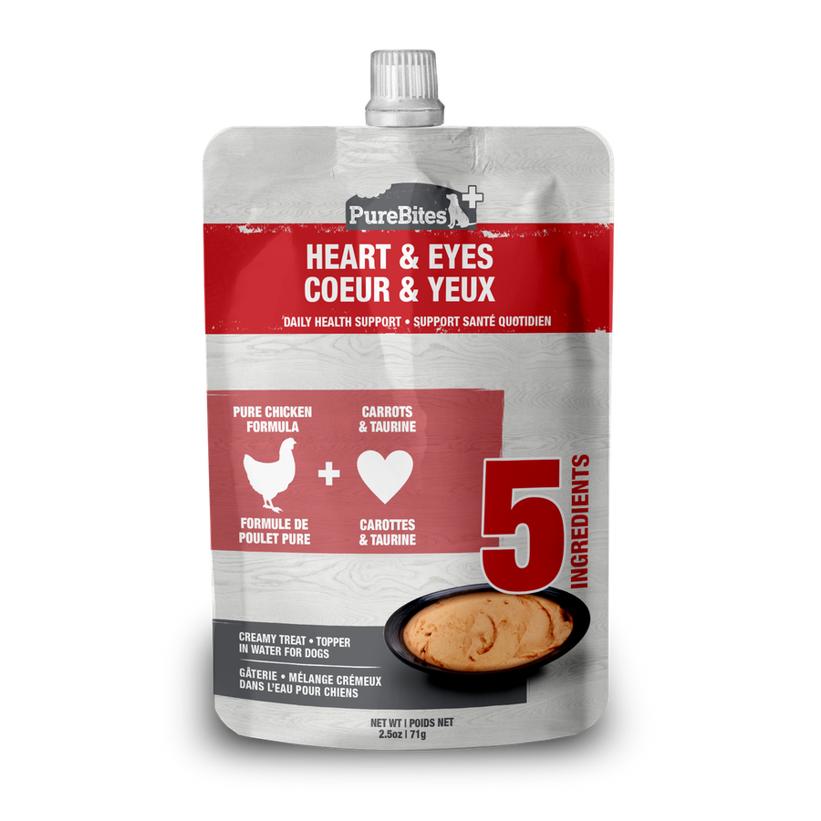PureBites Daily Health Support Heart & Eyes Recipe For Dogs