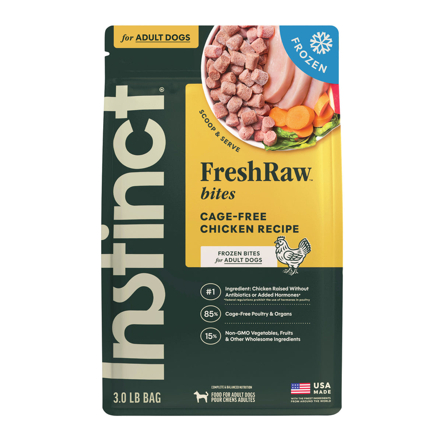 Instinct FreshRaw Bites Cage-Free Chicken Recipe