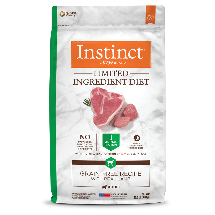 Instinct Limited Ingredient Diet Kibble Real Lamb Recipe
