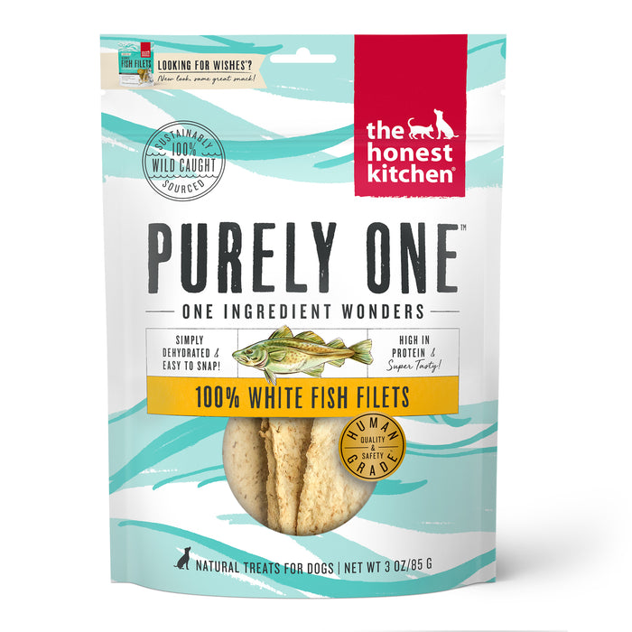 The Honest Kitchen Purely One 100% White Fish Filets