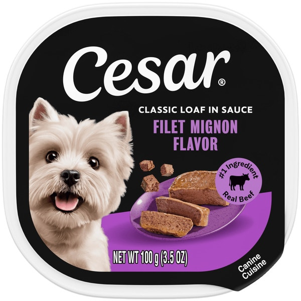 Cesar Classic Loaf In Sauce Filet Mignon Flavor