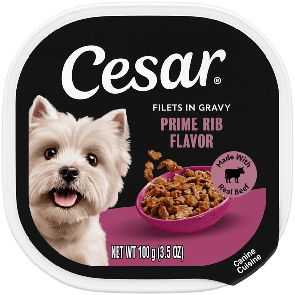 Cesar Filets In Gravy Prime Rib Flavor