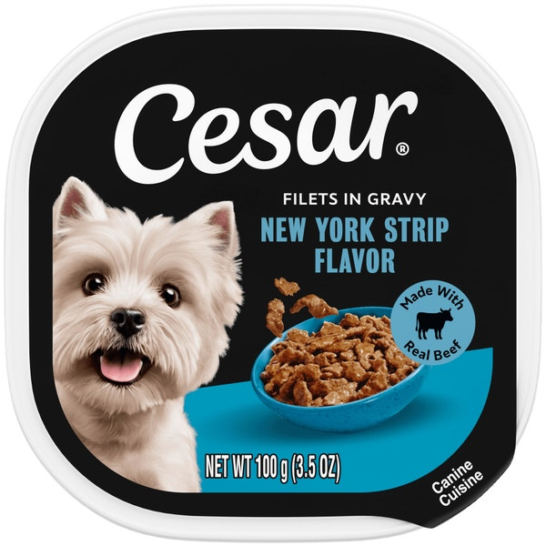 Cesar Filets In Gravy New York Strip Flavor