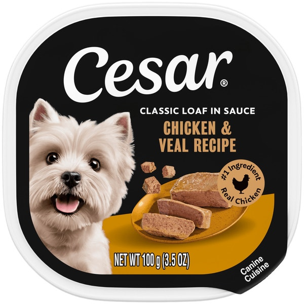 Cesar Classic Loaf In Sauce Chicken & Veal Recipe
