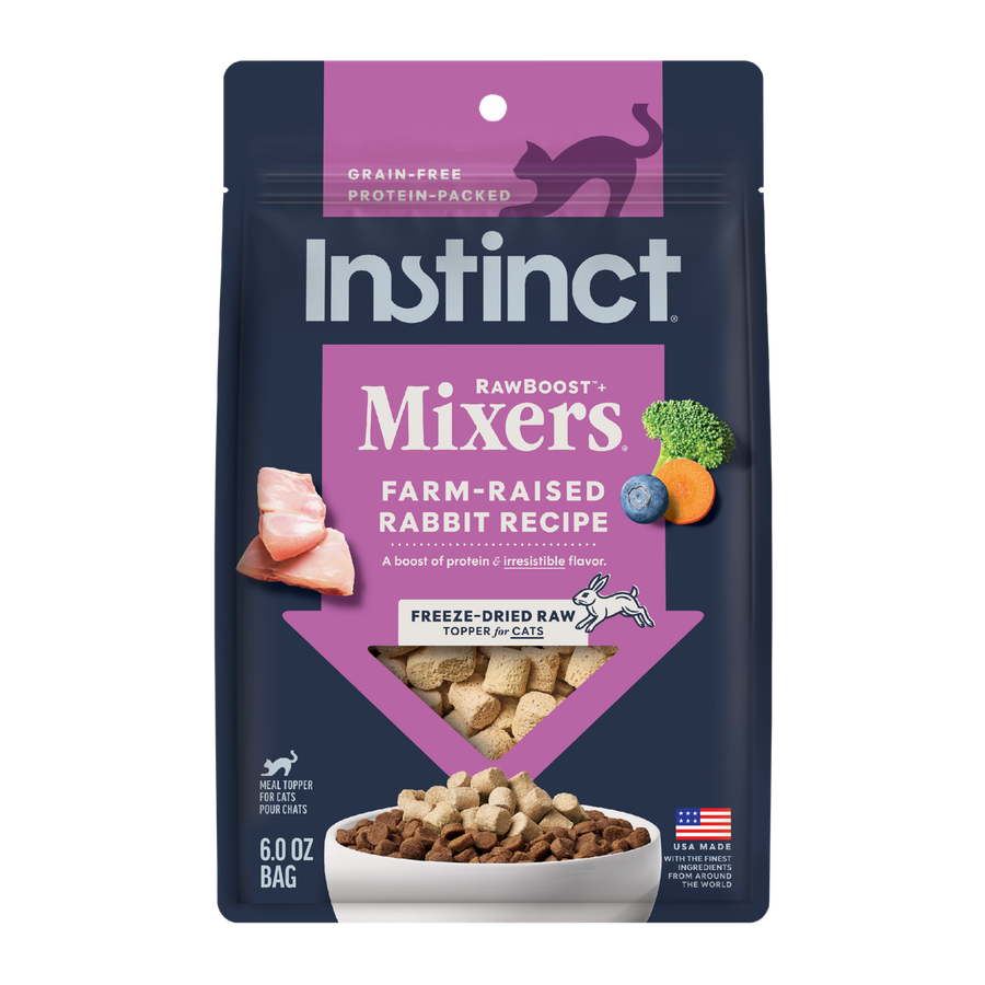 Instinct Raw Boost Mixers Farm-Raised Rabbit Recipe