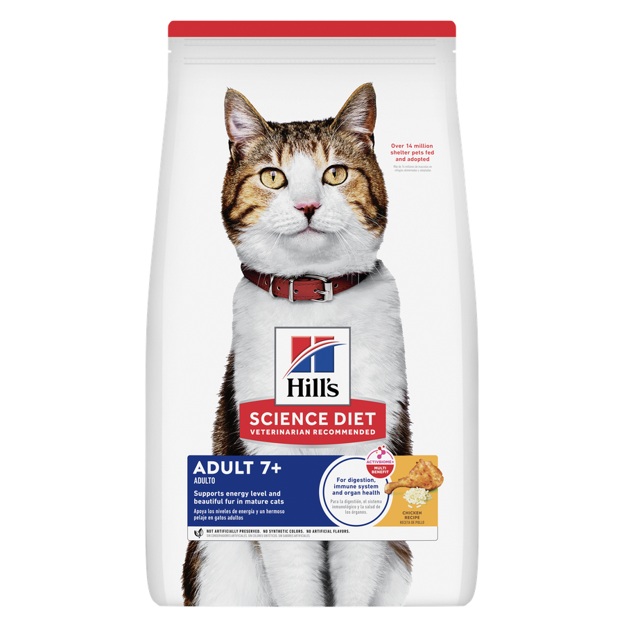 Hill's Science Diet Adult 7+ Chicken Recipe For Cats