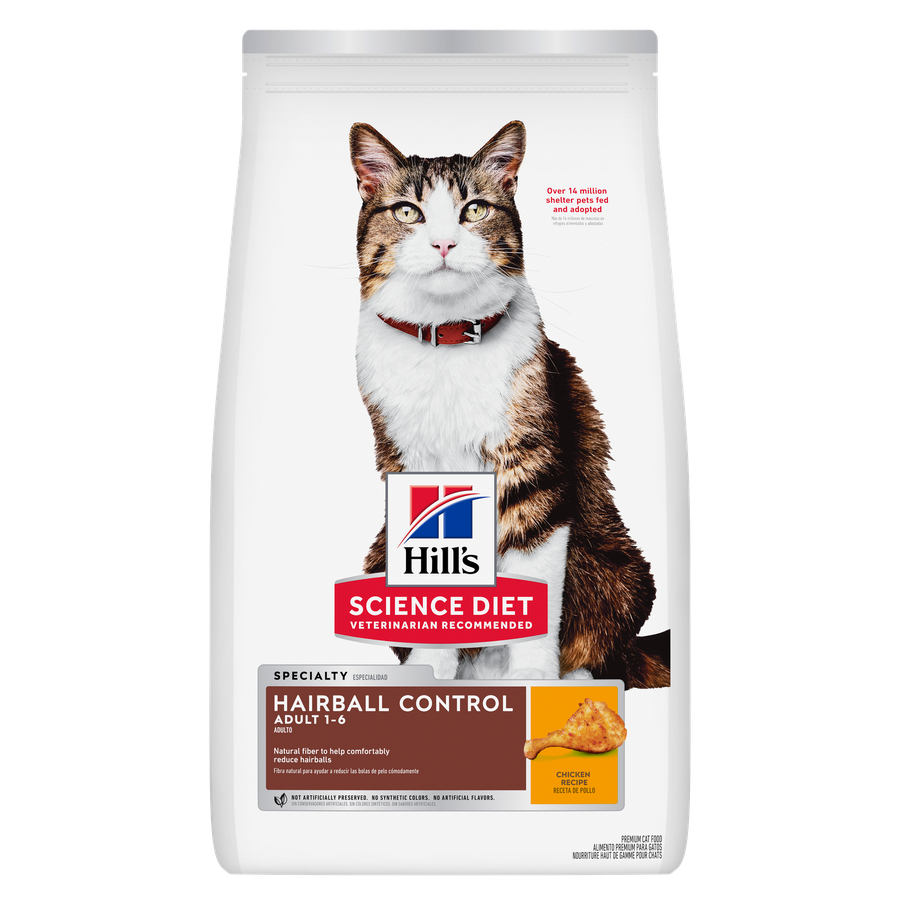 Hill's Science Diet Hairball Control Adult Chicken Recipe