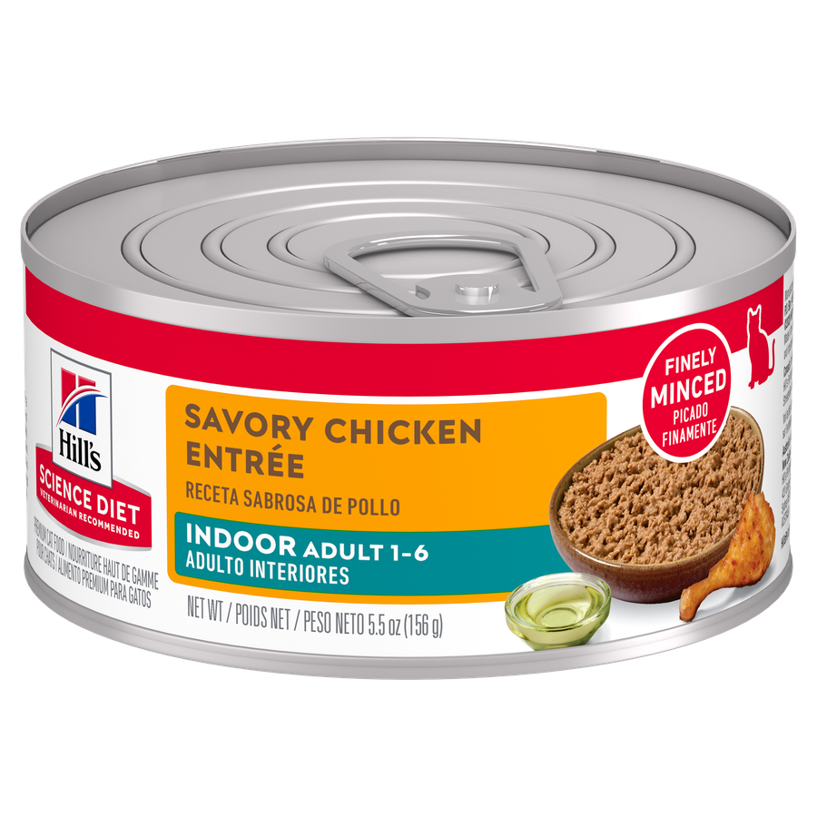 Hill's Science Diet Adult Indoor Savory Chicken Entree