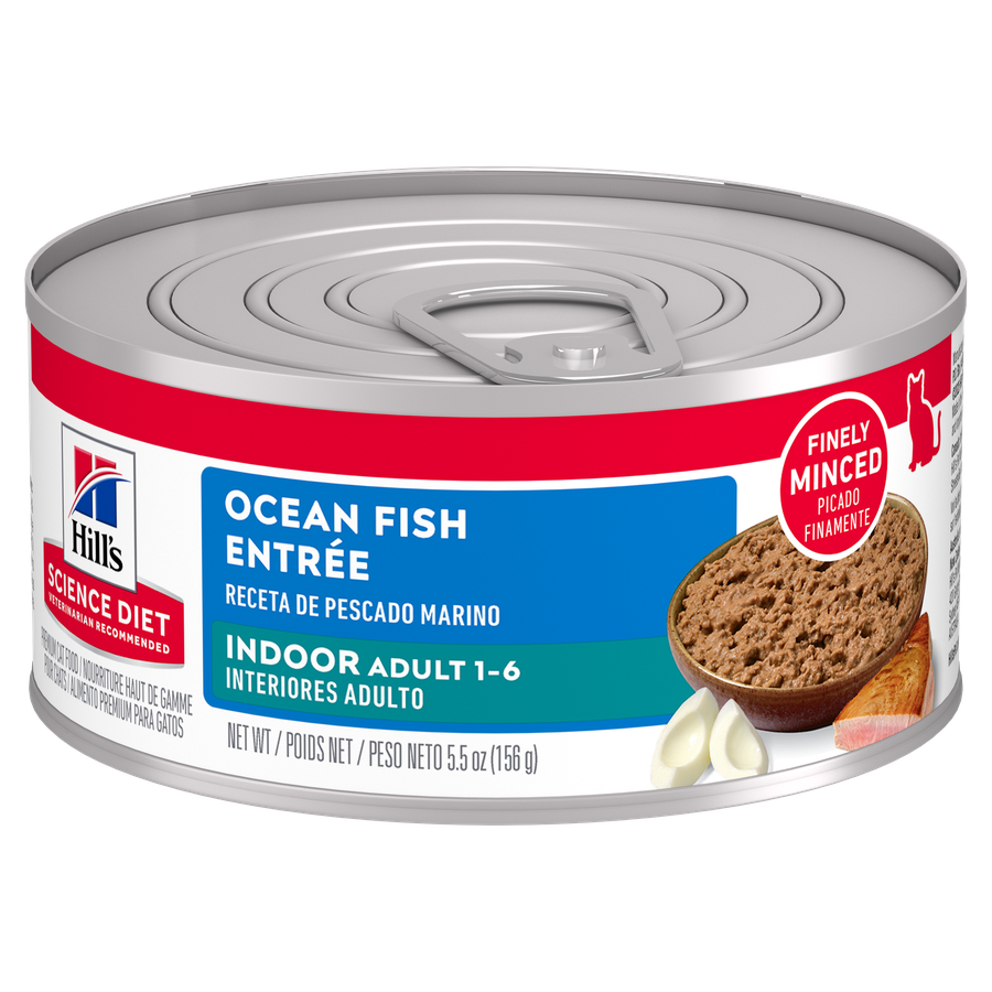 Hill's Science Diet Adult Indoor Ocean Fish Entree