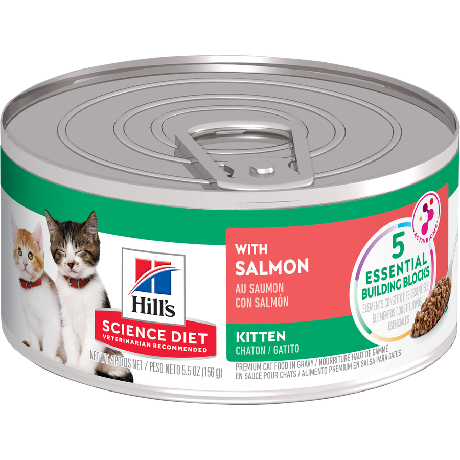 Hill's Science Diet Kitten With Salmon Recipe