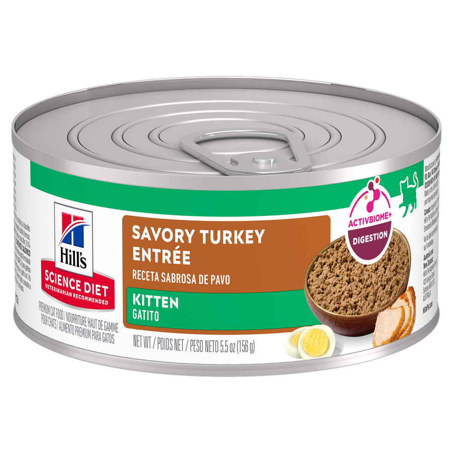 Hill's Science Diet Kitten Savory Turkey Entree