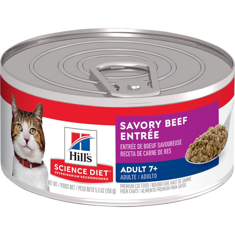 Hill's Science Diet Adult 7+ Savory Beef Entree