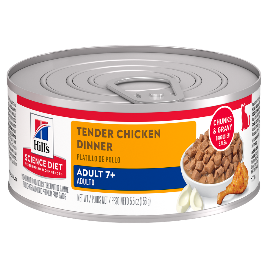 Hill's Science Diet Adult 7+ Tender Chicken Dinner