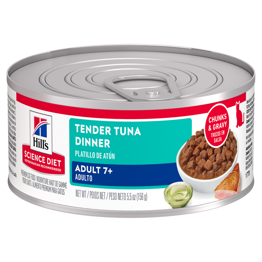 Hill's Science Diet Adult 7+ Tender Tuna Dinner