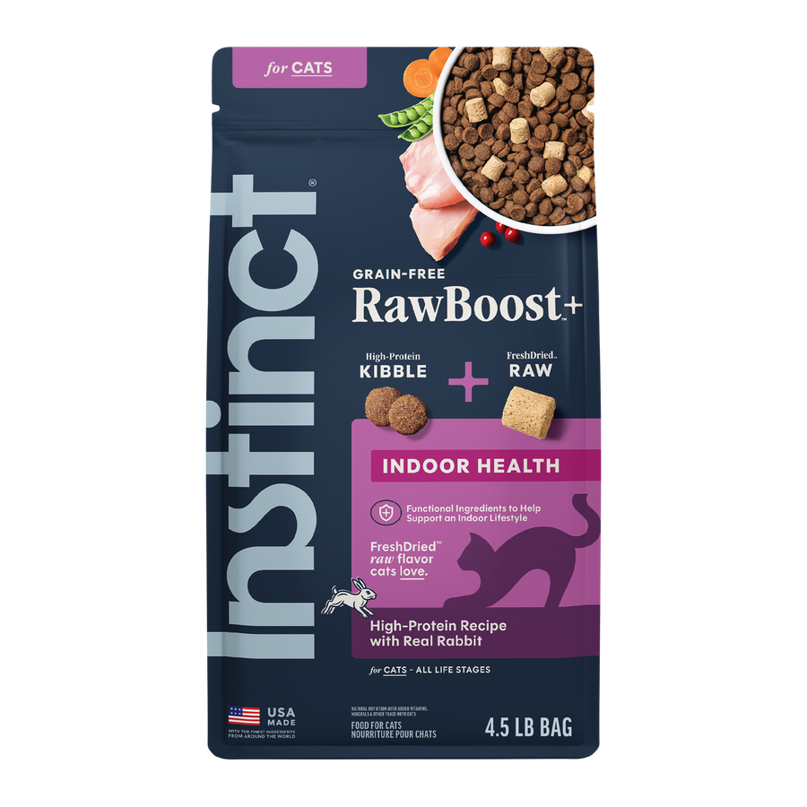 Instinct Raw Boost Indoor Health Grain-Free Recipe With Real Rabbit