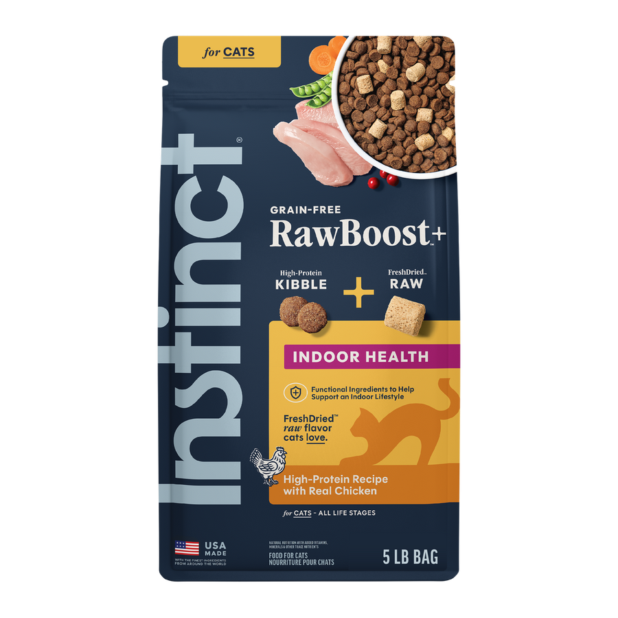 Instinct Raw Boost Indoor Health Grain-Free Recipe With Real Chicken