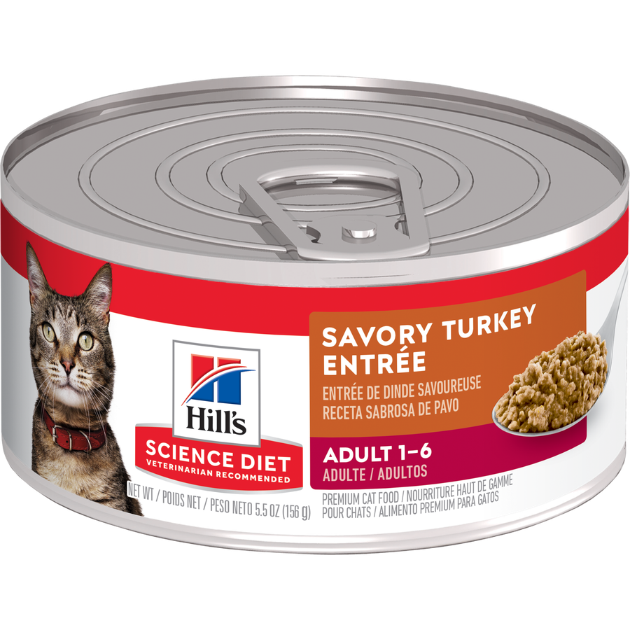 Hill's Science Diet Adult Savory Turkey Entree