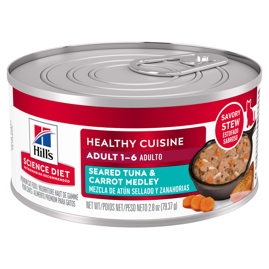 Hill's Science Diet Healthy Cuisine Adult Seared Tuna & Carrot Medley