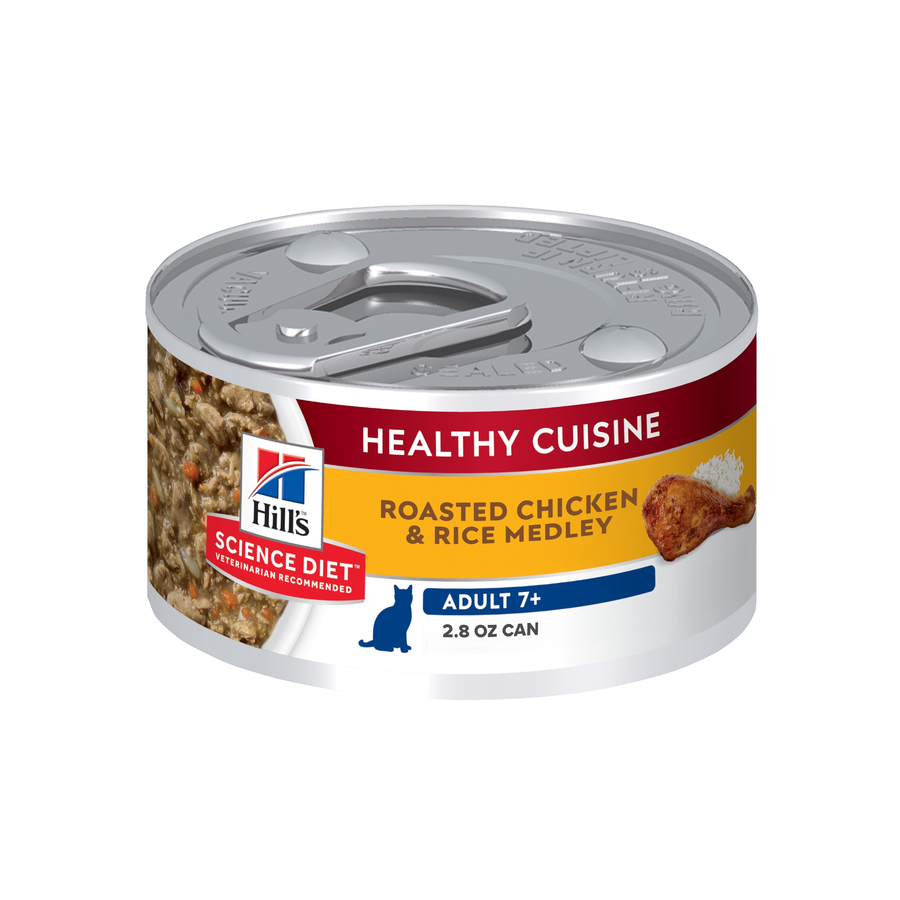 Hill's Science Diet Healthy Cuisine Adult 7+ Roasted Chicken & Rice Medley