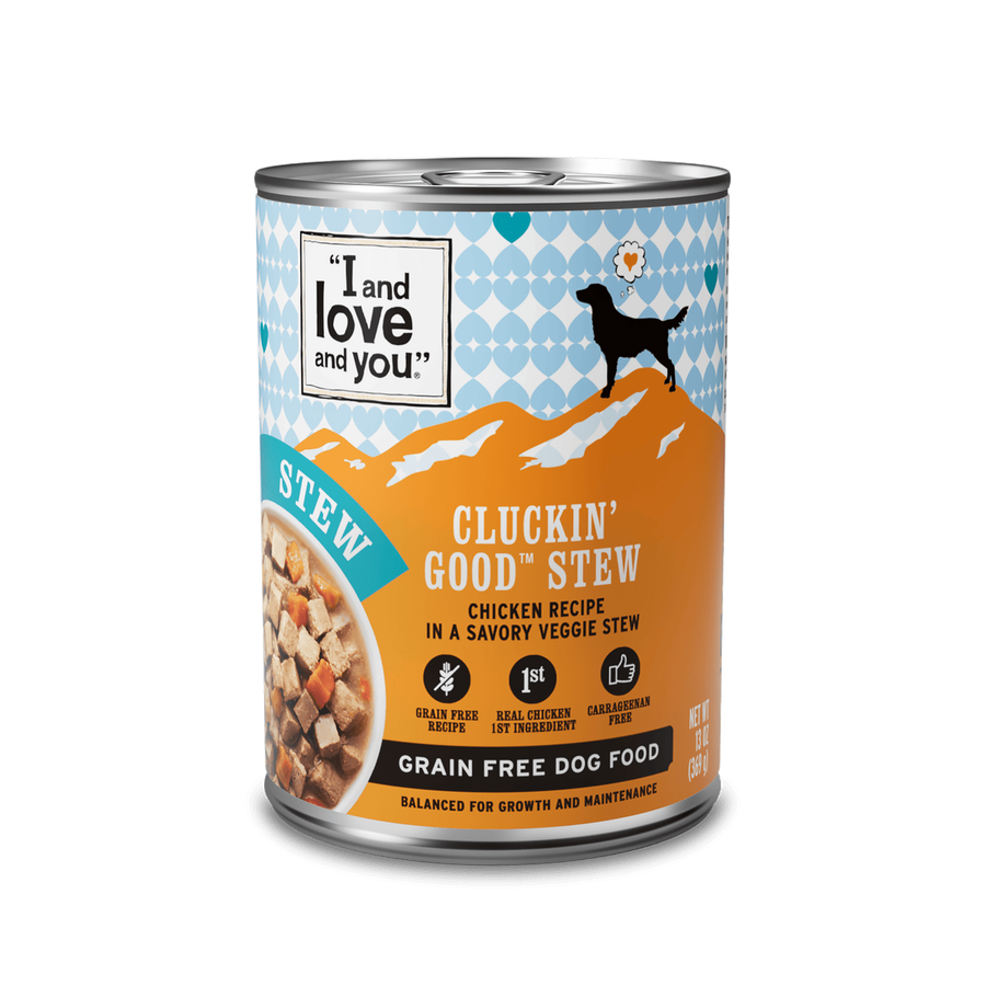 I and Love and You Wet Dog Food Cluckin' Good Stew