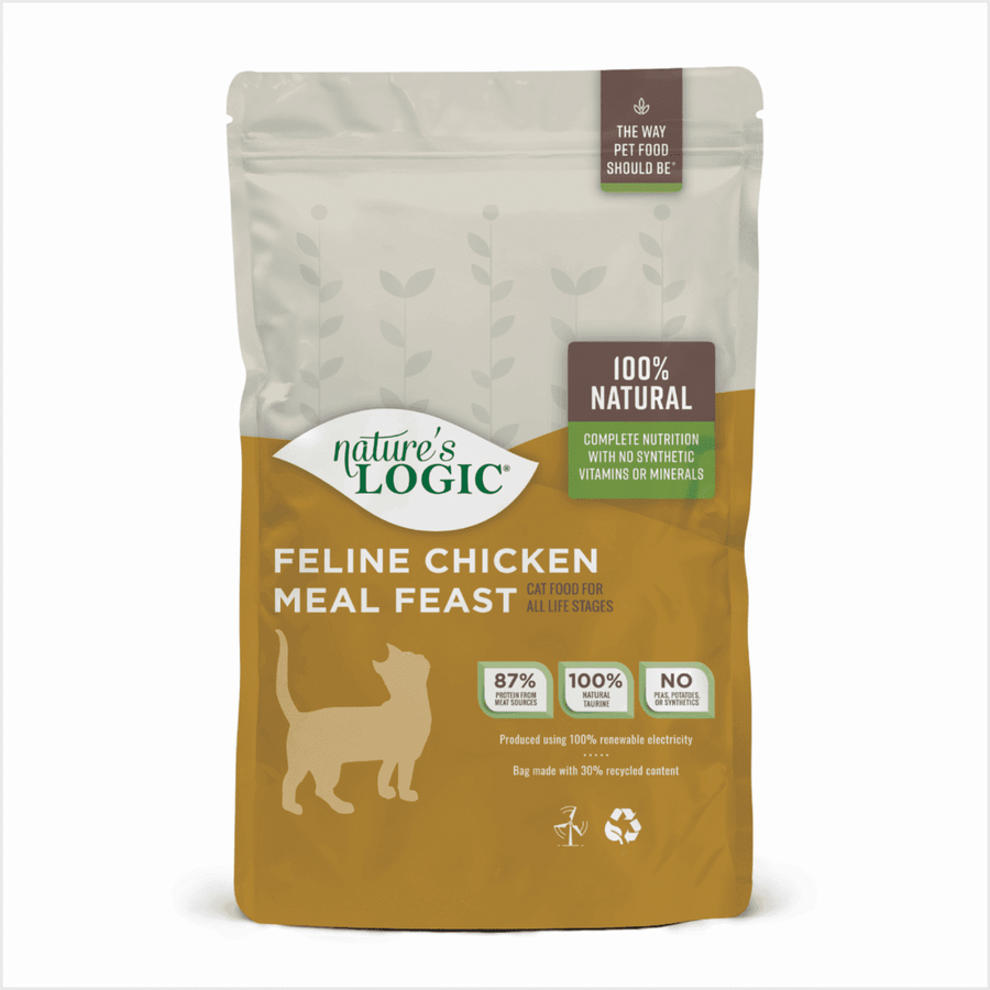 Nature's Logic Feline Kibble Chicken Meal Feast